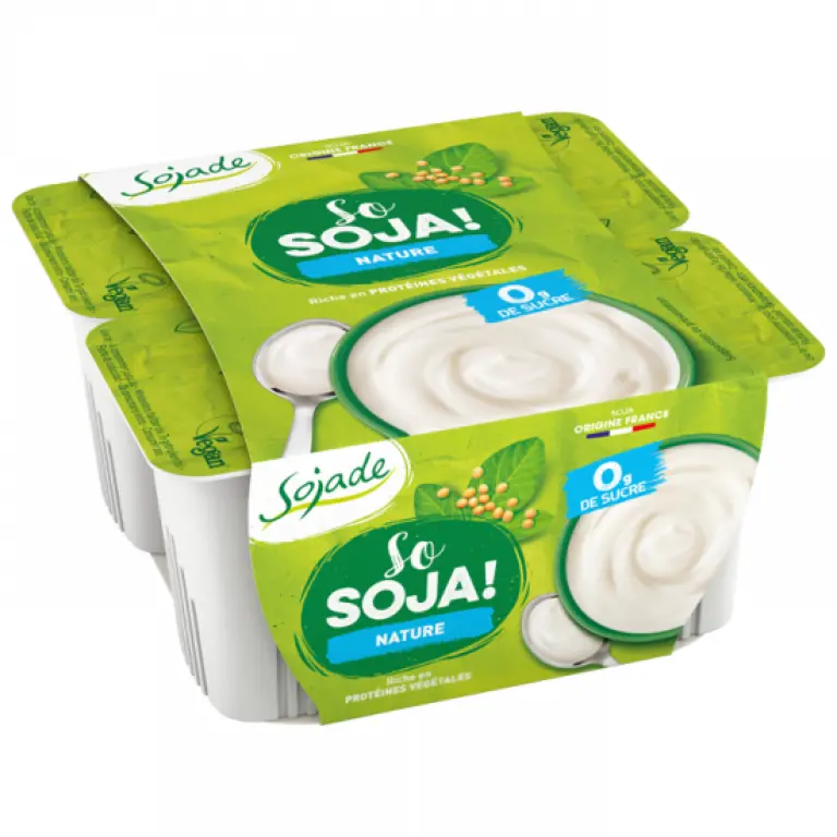 Soja jogurt natural 4x100 g
