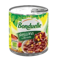 Bonduelle Mexicana crveni grah s kukuruzom u chilli umaku 430 g / 200 g